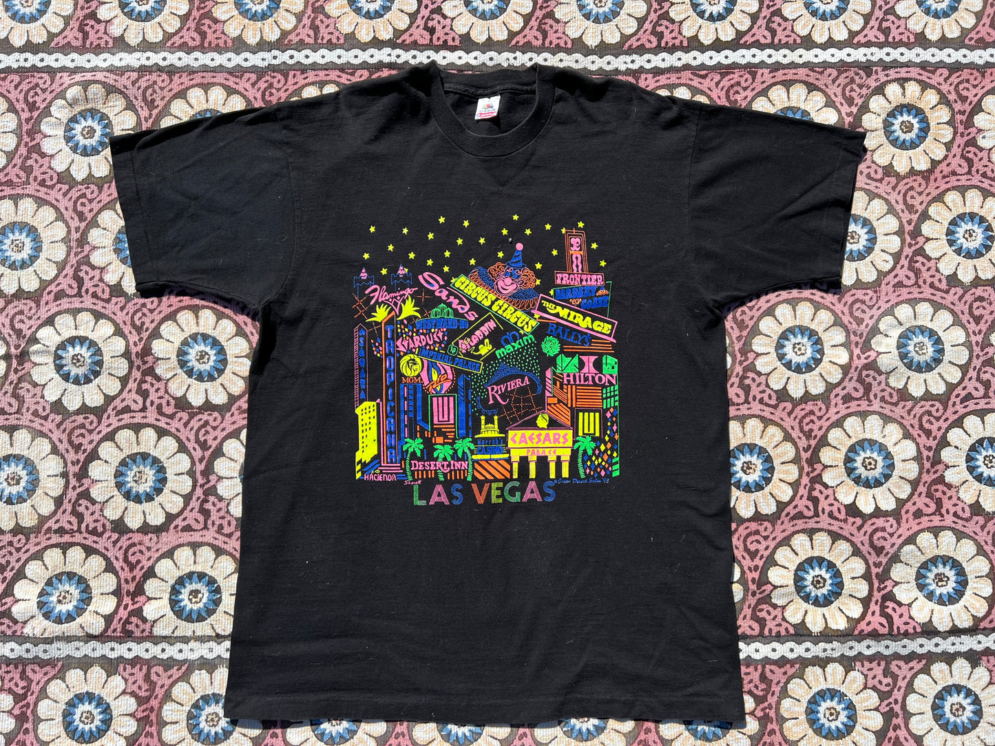 1990s Las Vegas souvenir tee black XL