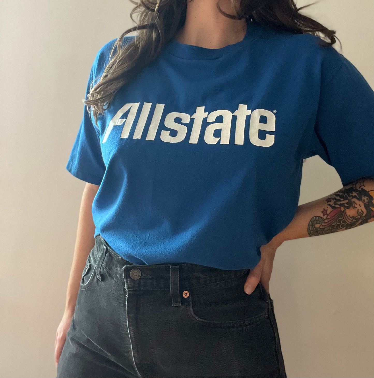 1980s Allstate tee L