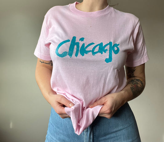 1980s Chicago souvenir tee M